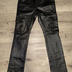 PURPLE Brand Waxed Cargo Jeans (Size 30) Price: $70 (Firm / OBO)
