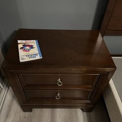 Walnut Bedroom Set $300