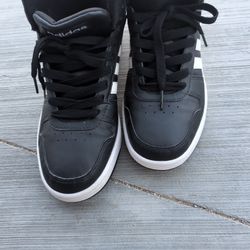 Adidas Hoops 2.0, Black And White 