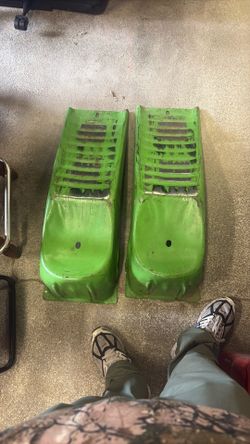 Antique car ramps