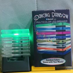 Dancing Rainbow Bluetooth 5.0 Speaker (New)