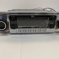Custom Autosound USA4 Universal Radio Single DIN Radio - Chrome USA4DIN