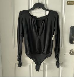 Free People Kaya Thumbhole Bodysuit