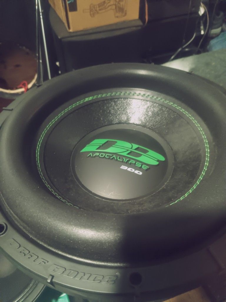 D Deaf Bonce SPL 12-in 2001 Dual 2 Massive Subwoofer