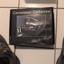 Brand New Connoisseur Corkscrew Set For The Ultimate Wine Lover