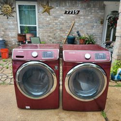 Samsung Electric Dryer And Washer Set