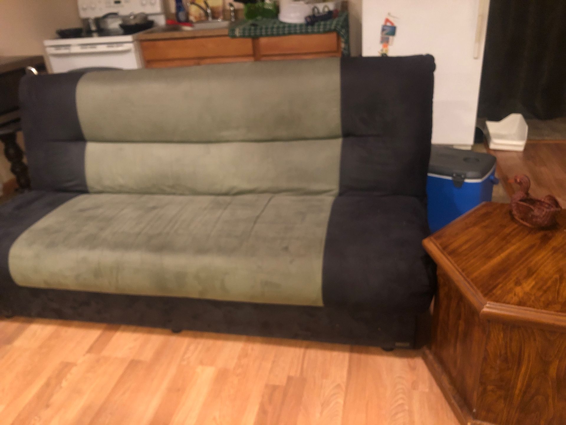 Sofa bed with storage