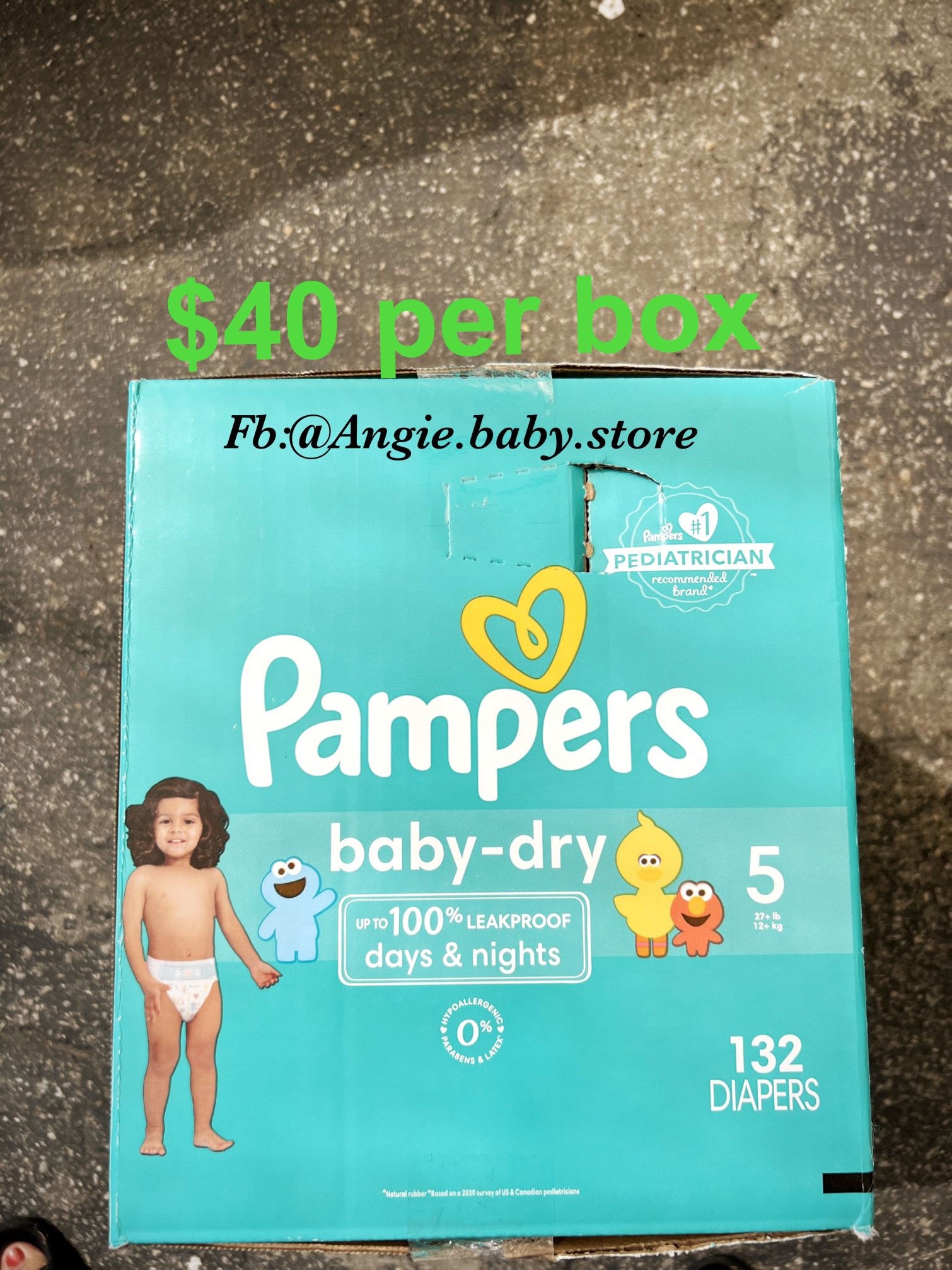 Pamper Baby Dry Size 5