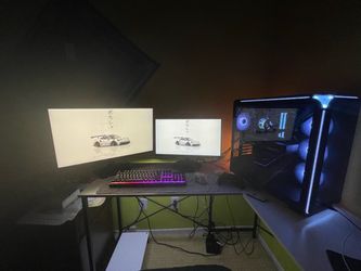 Ryzen 7 9800X3D RTX 5070 32 GB DDR5 PC and Monitor For Sale