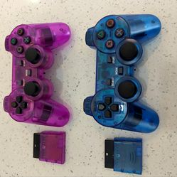 Brand new wireless PS2 controllers