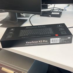 Keychron K2 Pro with Keycaps And Wrist Pad 