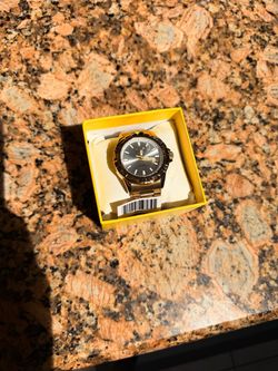 Invicta Gold-Tone Watch with  Gold Dial