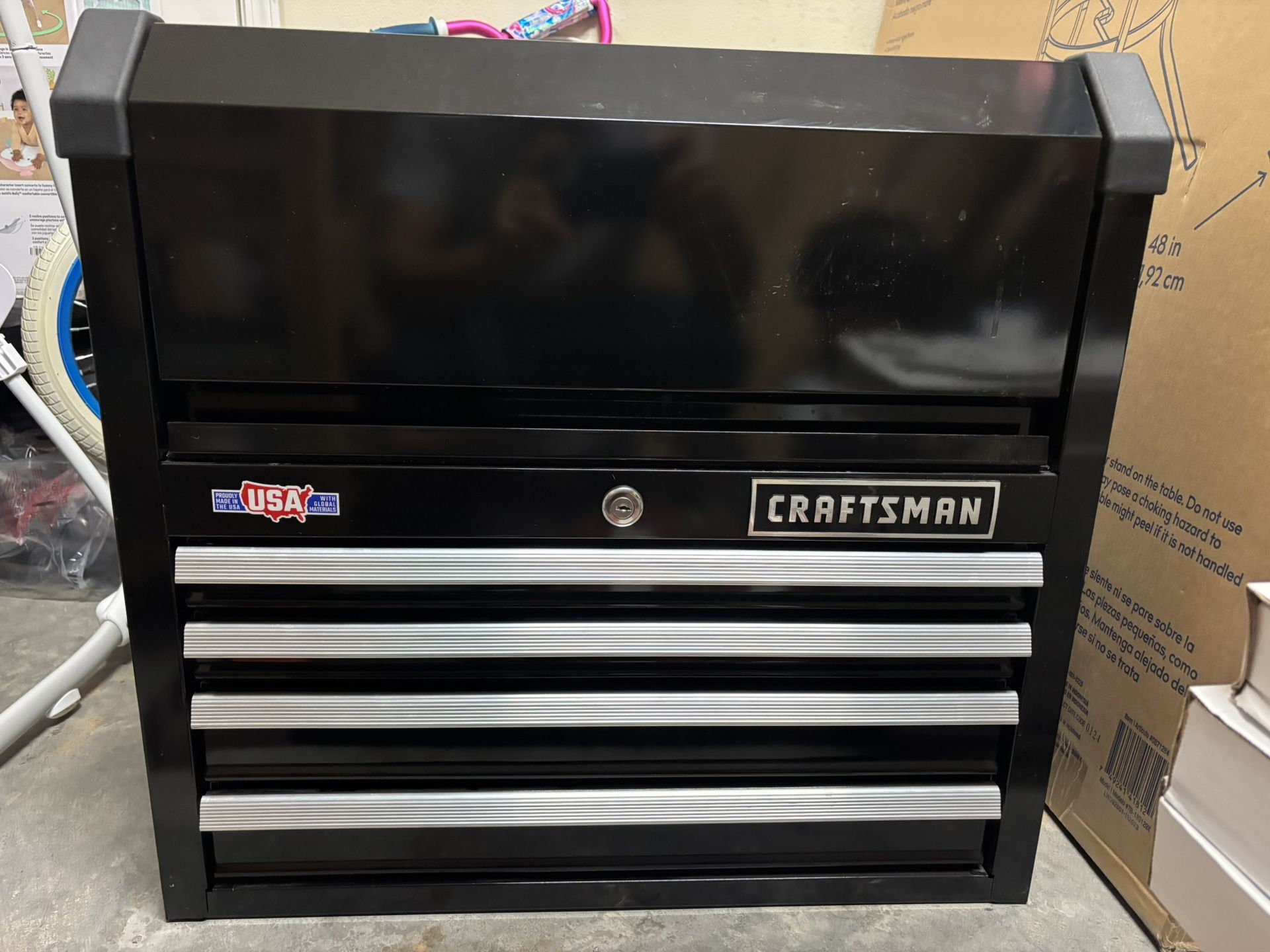 CRAFTSMAN 2000 Series 26” 4-Drawer Tool Chest – New (Minor Dent)