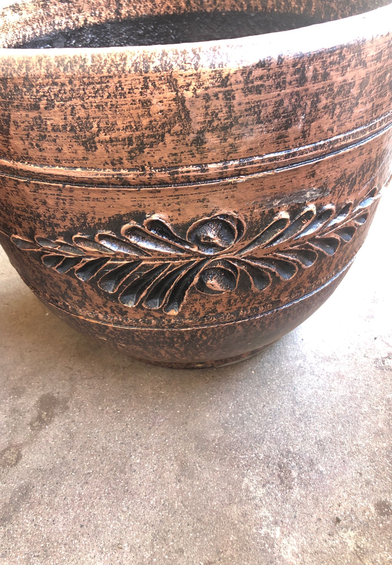 BEAUTIFUL MEXICAN POTS $35 for the pair