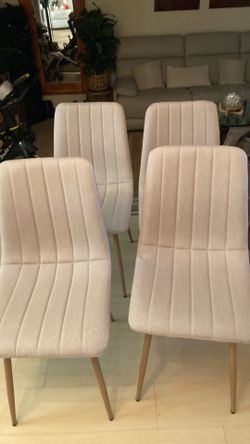 New dining chairs