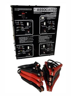 Associated Model 6366 4-Gang Automatic Battery Charger