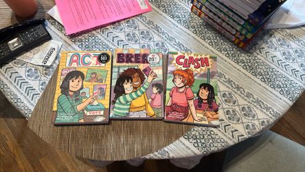 3 Graphic Novels - Act, Break And Clash