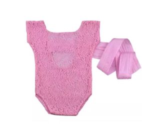 PINK Beautiful Baby Lace Girl Onesie