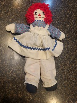 Raggedy Ann doll approx 15"