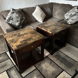 Coffee Tables And Two End Tables