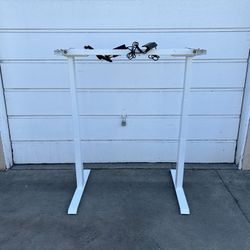 NEW WHITE Dual Motor Electric Adjustable Frame Desk ONLY *3 Available, $115 Each*