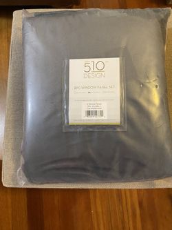 510 Design 2pc Window Panel Set