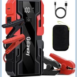 001B 3000A Car Jump Starter Battery Pack 12V Car Battery Charger, Jump Box with USB 3.0/Power Bank, (up to 10L Gas and 8L Diesel Engine)
