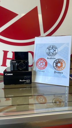 Canon Powershot G7X Mark II 