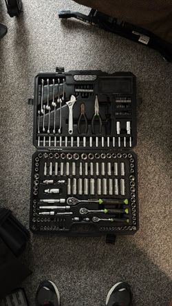 Pittsburgh 301‑Piece Mechanic’s Tool Set w/ Case.