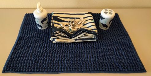 Shark/Fish Bathroom Curtain and Bathroom Accessories