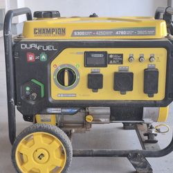 Champion Dual Fuel Generator