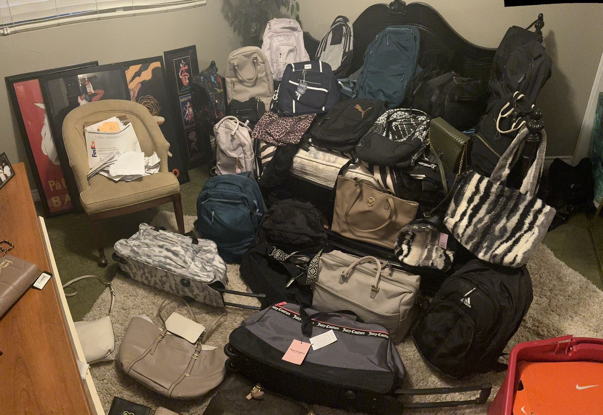 Bags, Backpacks, Purses, Travel Bags 