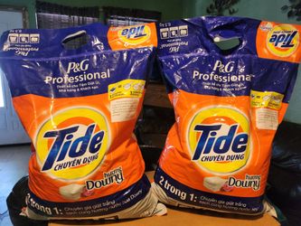 Detergent Tide & Downy bag (8.5kg)...$35 each bag.