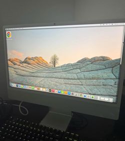 Silver iMac 24” M4 • 24GB RAM • Like New with Original Box • Warranty Until Feb 2027