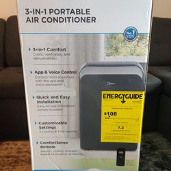 Midea Portable Air Conditioner 8,000 BTU