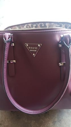 Wine guess tote purse