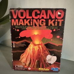 VOLCANO MAKING KIT NEW FOR AGES OVER 8