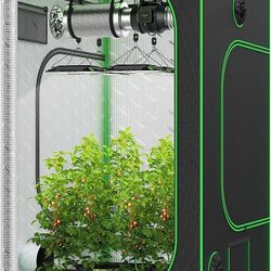 Vivosun 48x48x80 Grown Tent With Grow Nuets And Pots And Small Grown Light