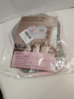 Electrostatic Pet Hair Removal Gloves