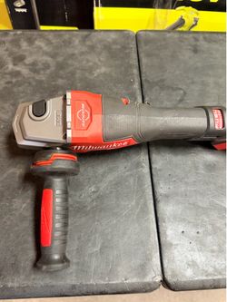 Milwaukee TOOL ONLY  M18 FUEL 18V Brushless Cordless 4-1/2 in./5 in. Grinder Paddle Switch USED $175