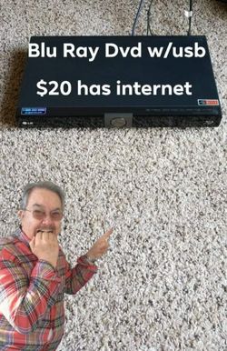 LG Blu Ray w/Apps internet