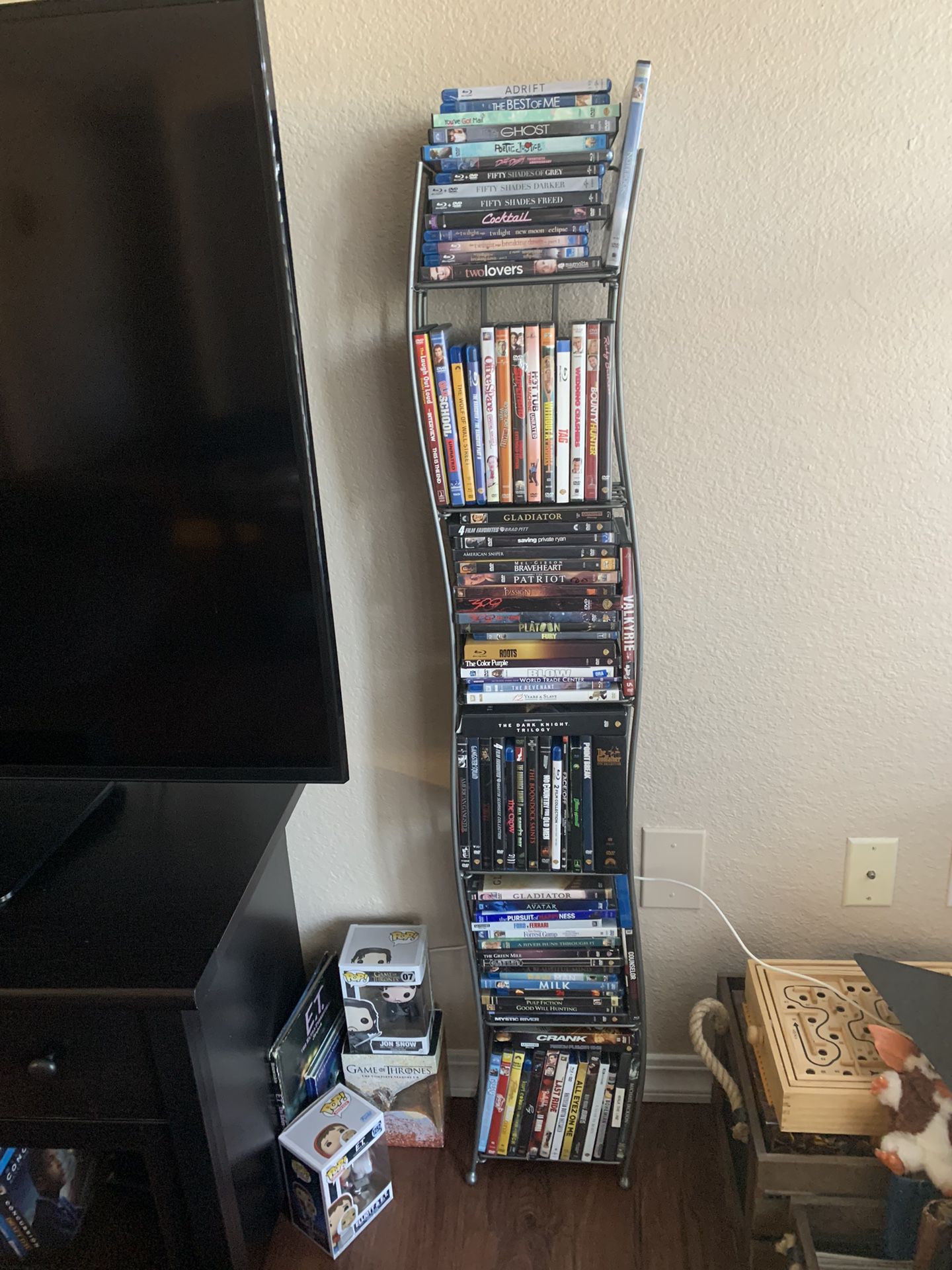 Dvd/Bluray/4K Tower With Over 70 Movies 