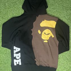 🐵 A Bathing Ape Hoodie Black Medium