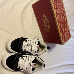 Knu Skool Vans, Lightly Worn, Size 9, With Box
