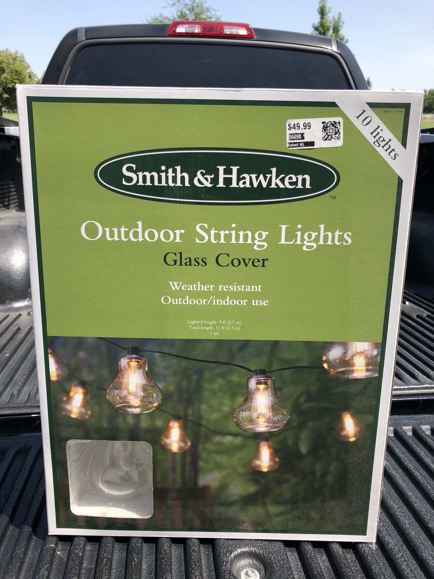 Smith and Hawken Outdoor string lights. BNIB