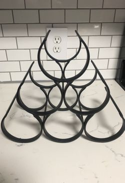 6 bottle wine rack