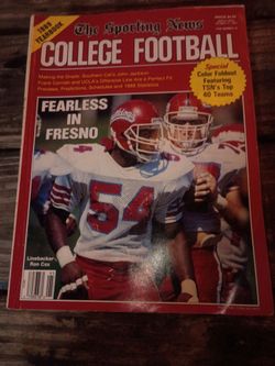 The Sporting news - college football 1989