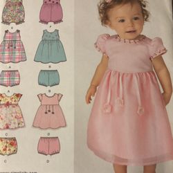 Simplicity 1701 Pattern for Dress Romper Short Set Size XXS-L UNCUT
