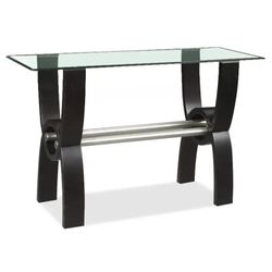Modern Glass Console / Sofa Table - Klaussner Furniture