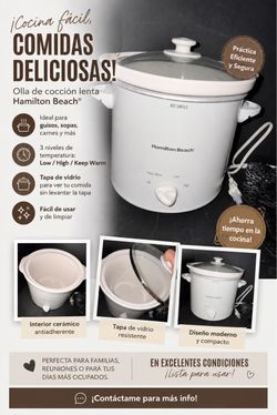🍲 Hamilton Beach Slow Cooker for Sale!